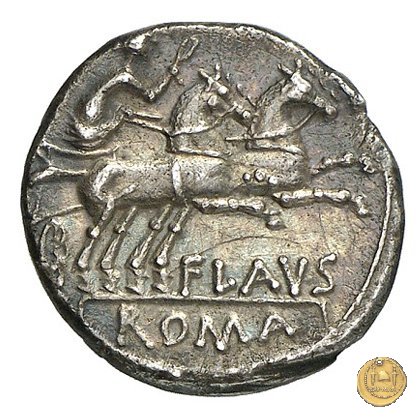 207/1 - denario C. Decimius Flavus 150 a.C. (Roma)