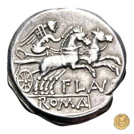 207/1 - denario C. Decimius Flavus 150 BC (Roma)