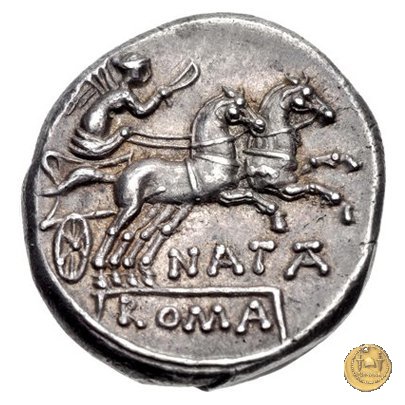 208/1 - denario Pinarius Natta 149 BC (Roma)