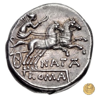 208/1 - denario Pinarius Natta 149 BC (Roma)