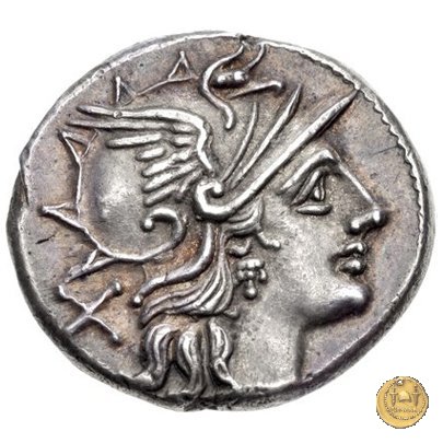 208/1 - denario Pinarius Natta 149 BC (Roma)