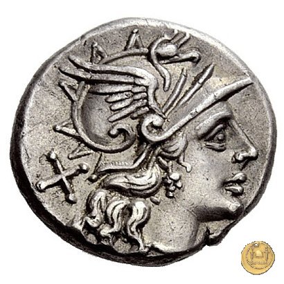 208/1 - denario Pinarius Natta 149 BC (Roma)