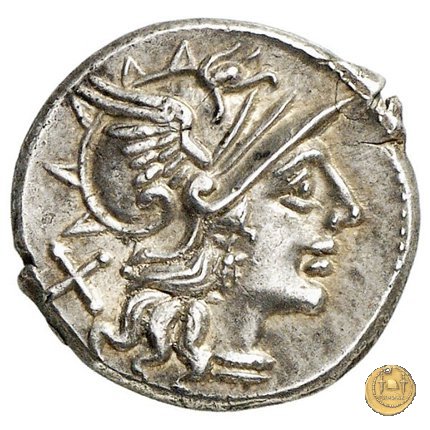 208/1 - denario Pinarius Natta 149 BC (Roma)