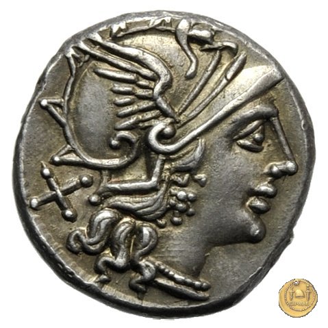 208/1 - denario Pinarius Natta 149 BC (Roma)