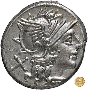 208/1 - denario Pinarius Natta 149 BC (Roma)