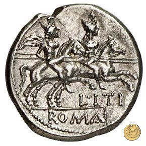 209/1 - denario L. Iteius (Iteilius o Itius) 149 BC (Roma)