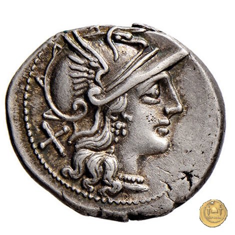 209/1 - denario L. Iteius (Iteilius o Itius) 149 BC (Roma)