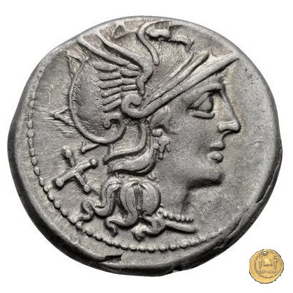 209/1 - denario L. Iteius (Iteilius o Itius) 149 BC (Roma)