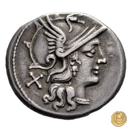 209/1 - denario L. Iteius (Iteilius o Itius) 149 BC (Roma)