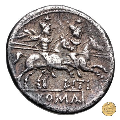 209/1 - denario L. Iteius (Iteilius o Itius) 149 BC (Roma)