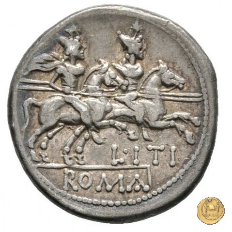 209/1 - denario L. Iteius (Iteilius o Itius) 149 BC (Roma)