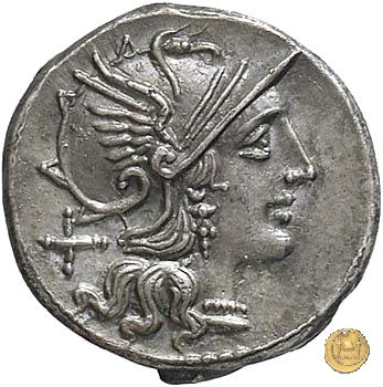 209/1 - denario L. Iteius (Iteilius o Itius) 149 BC (Roma)