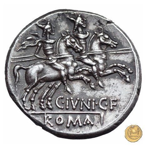 210/1 - denario C. Iunius C.f. 149 BC (Roma)