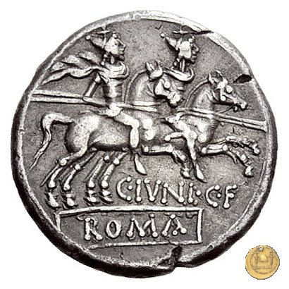 210/1 - denario C. Iunius C.f. 149 BC (Roma)