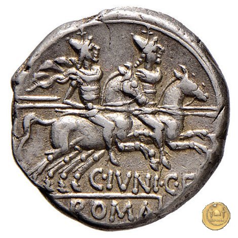 210/1 - denario C. Iunius C.f. 149 BC (Roma)