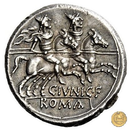 210/1 - denario C. Iunius C.f. 149 a.C. (Roma)
