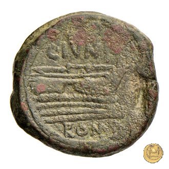 210/2 - asse C. Iunius C.f. 149 BC (Roma)