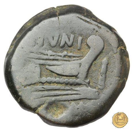 210/2 - asse C. Iunius C.f. 149 BC (Roma)