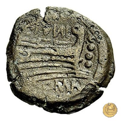 210/4 - triente C. Iunius C.f. 149 BC (Roma)