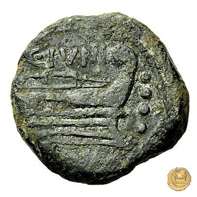 210/4 - triente C. Iunius C.f. 149 BC (Roma)