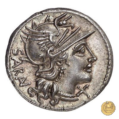 214/1 - denario M. Atilius Saranus 148 BC (Roma)