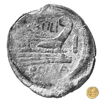 214/2 - asse M. Atilius Saranus 148 BC (Roma)