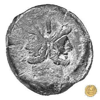 214/2 - asse M. Atilius Saranus 148 BC (Roma)