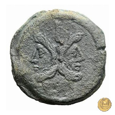 214/2 - asse M. Atilius Saranus 148 BC (Roma)