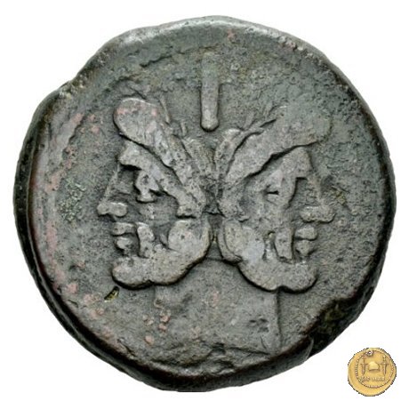 214/2 - asse M. Atilius Saranus 148 BC (Roma)