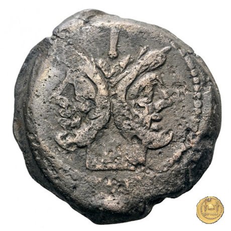214/2 - asse M. Atilius Saranus 148 BC (Roma)