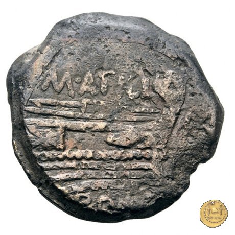 214/2 - asse M. Atilius Saranus 148 BC (Roma)