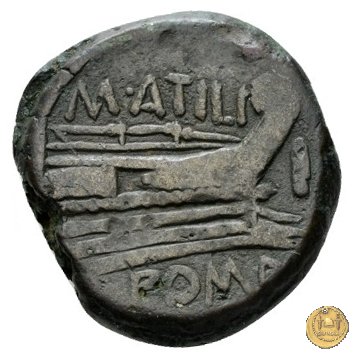 214/2 - asse M. Atilius Saranus 148 BC (Roma)