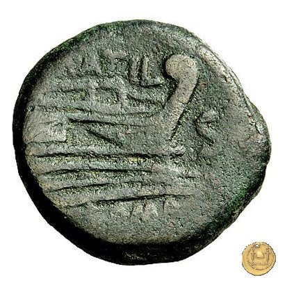 214/3 - semisse M. Atilius Saranus 148 BC (Roma)