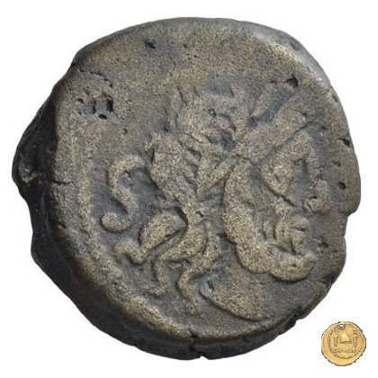 214/3 - semisse M. Atilius Saranus 148 BC (Roma)