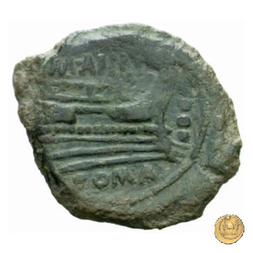 214/4 - triente M. Atilius Saranus 148 BC (Roma)