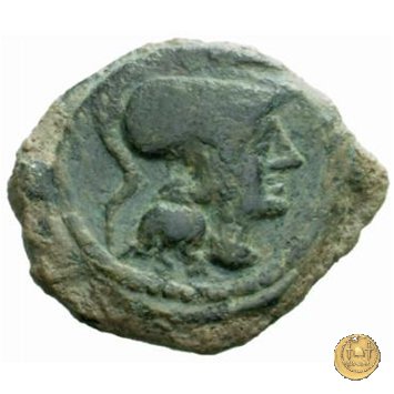 214/4 - triente M. Atilius Saranus 148 BC (Roma)