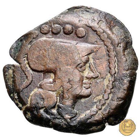 214/4 - triente M. Atilius Saranus 148 BC (Roma)