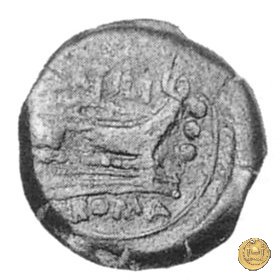 214/5 - quadrante M. Atilius Saranus 148 BC (Roma)