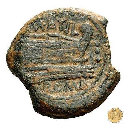 214/5 - quadrante M. Atilius Saranus 148 BC (Roma)