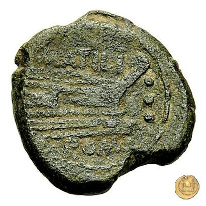 214/5 - quadrante M. Atilius Saranus 148 BC (Roma)