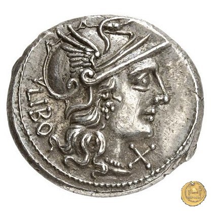 215/1 - denario Q. Marcius Libo 148 BC (Roma)