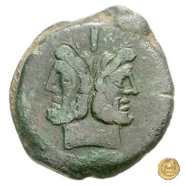 215/2 - asse Q. Marcius Libo 148 BC (Roma)