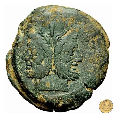 215/2 - asse Q. Marcius Libo 148 BC (Roma)