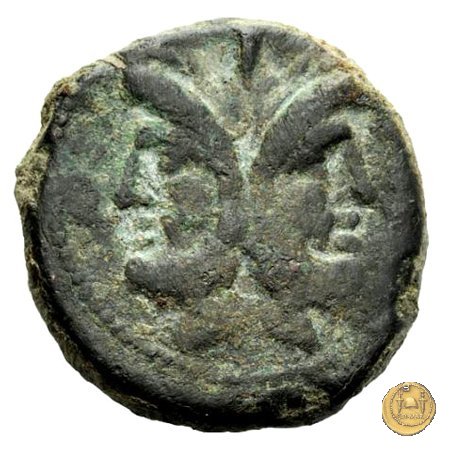 215/2 - asse Q. Marcius Libo 148 BC (Roma)