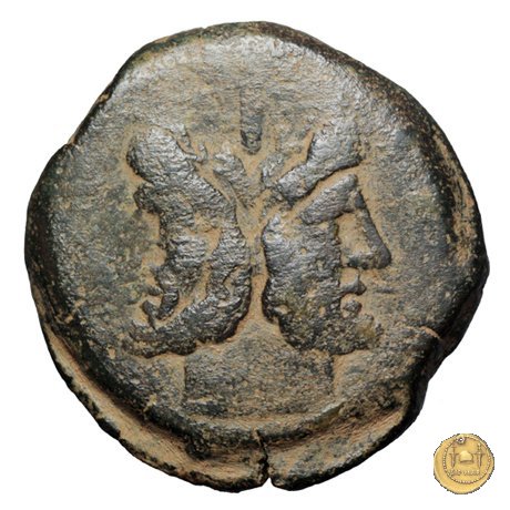 215/2 - asse Q. Marcius Libo 148 BC (Roma)