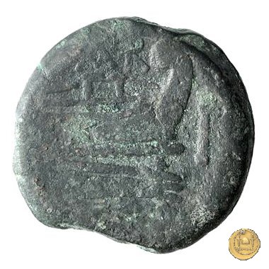 215/2 - asse Q. Marcius Libo 148 BC (Roma)