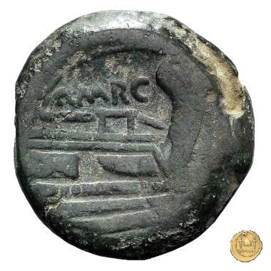 215/2 - asse Q. Marcius Libo 148 BC (Roma)