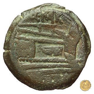215/2 - asse Q. Marcius Libo 148 a.C. (Roma)