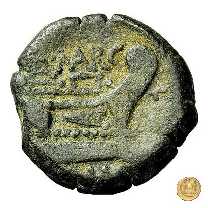 215/3 - semisse Q. Marcius Libo 148 BC (Roma)