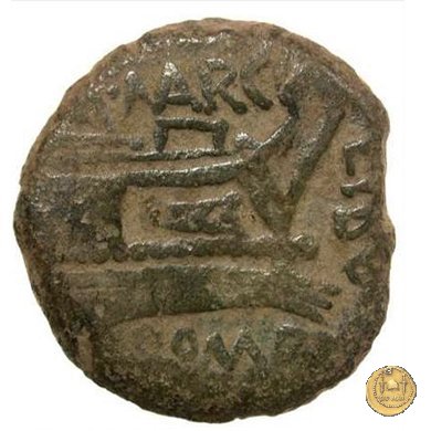 215/3 - semisse Q. Marcius Libo 148 BC (Roma)